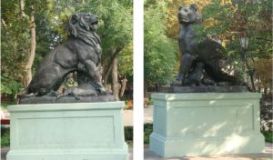 Памятник Лев и Львица Одесса