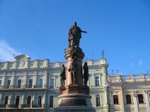 Памятник Екатерине Великой Одесса