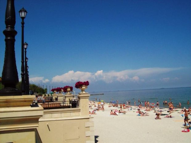 Пляж Золотой Берег Одесса