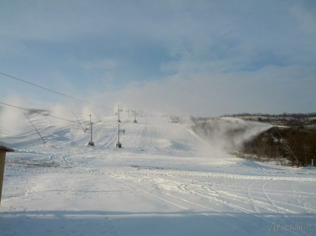 Горнолыжный курорт под Одессой