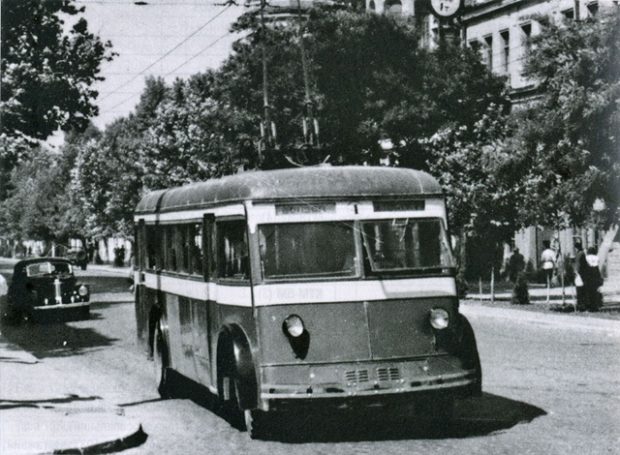 Улица Дерибасовская_ретро фото