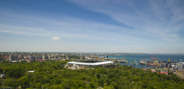 вид с Крыша на Лидерсовском бульваре, Одесса