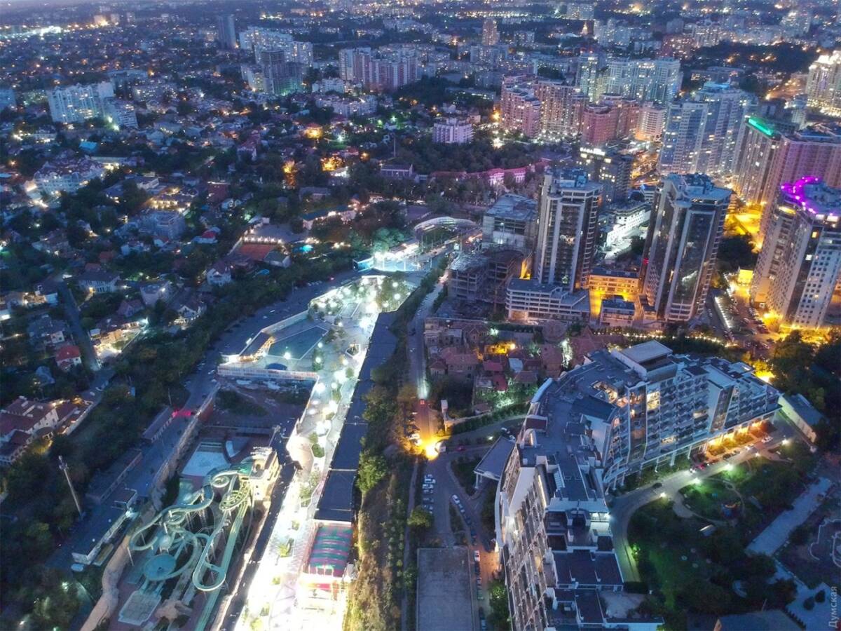 Новые районы на карте Одессы