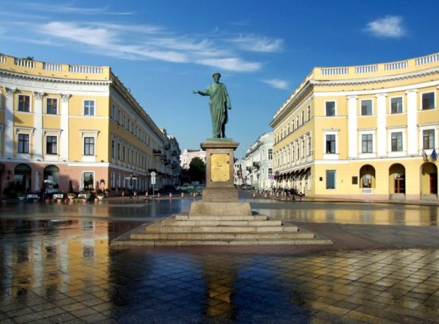 Одесса, памятник Дюку