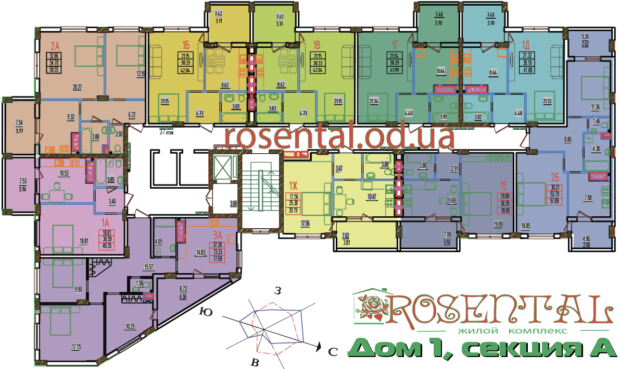 ЖК Розенталь Одесса, официальный отдел продаж. Недвижимость > Жилые комплексы, Одесса