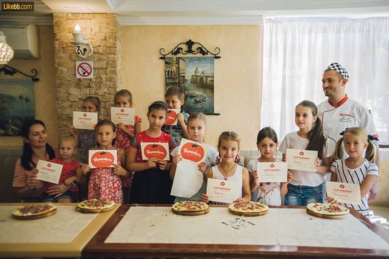 Pomodoro, cеть семейных кафе. Рестораны, кафе, пиццерии, суши > Кафе, бары, Одесса