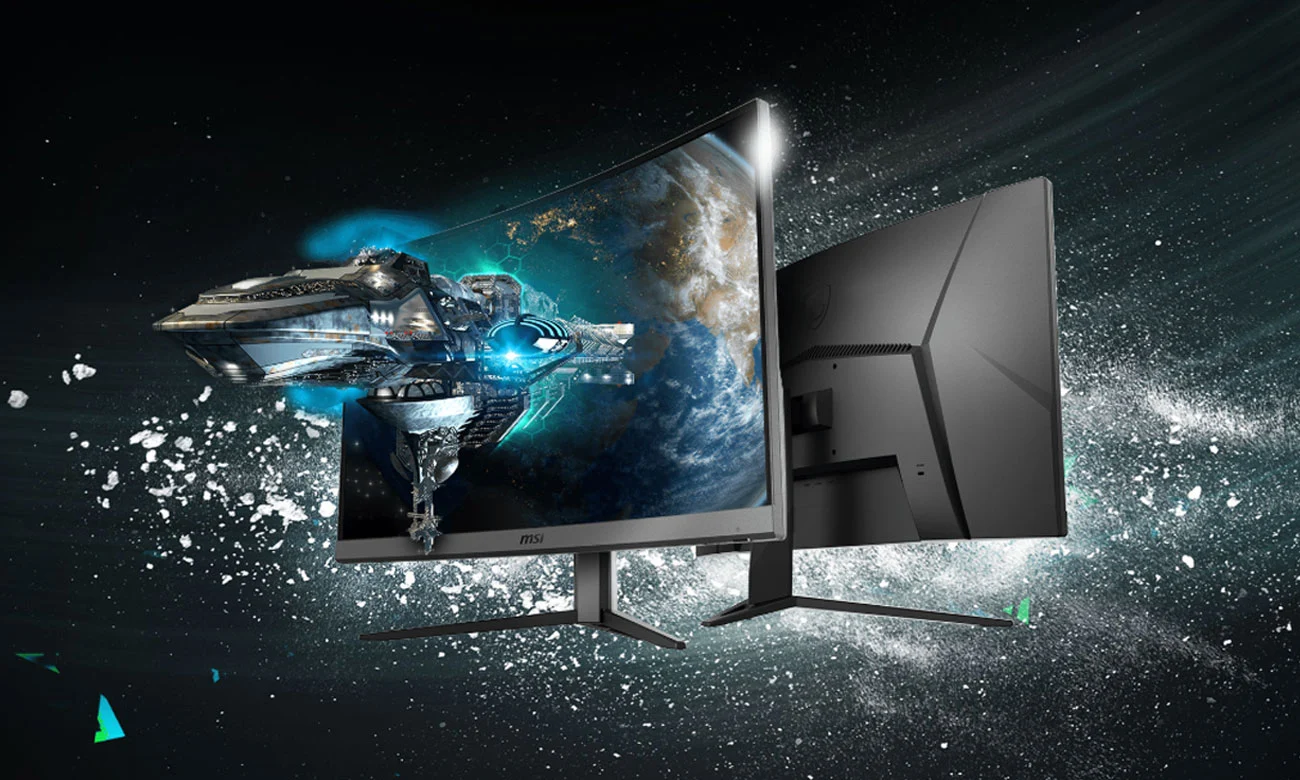 Монитор msi optix g24c4 black