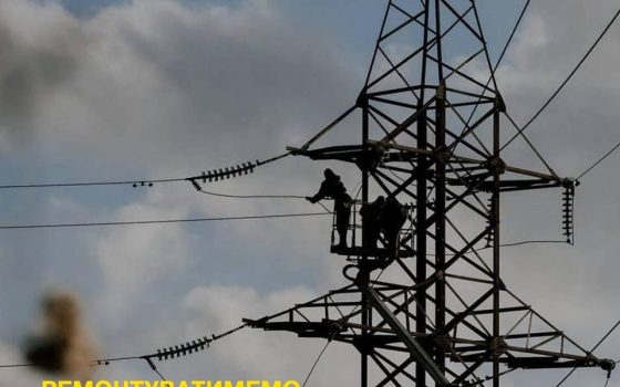 Відновлення електропостачання на Одещині: вже 220 тисяч родин отримали світло