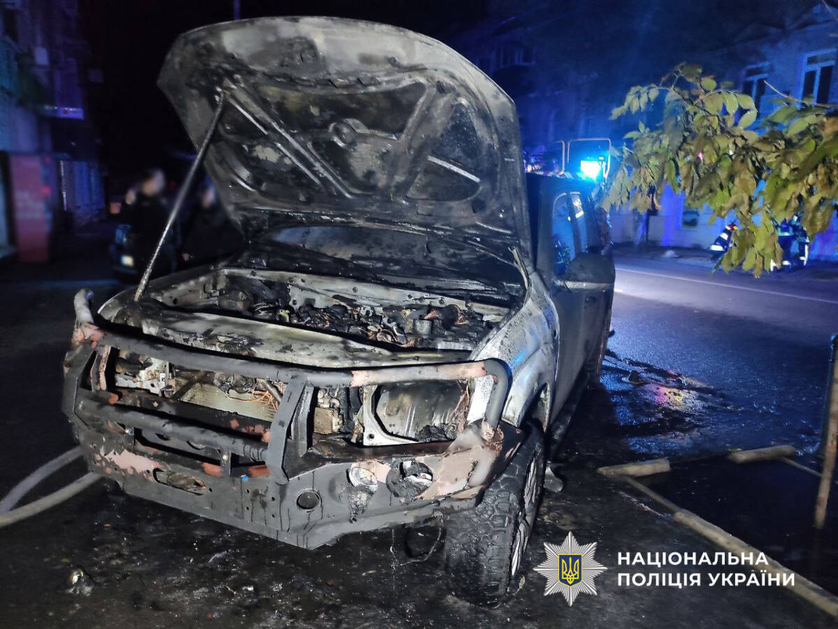 Затримання іноземця за підпалом автомобіля в Одесі: замовний злочин