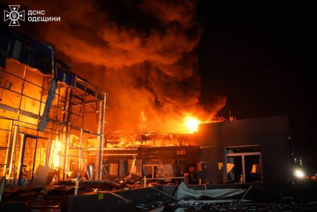 Атака на одеський порт: 1 загинув, 6 поранених, Shahed влучили в порт