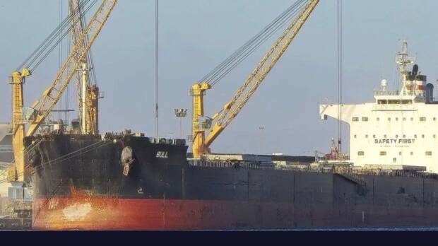 Російський дрон атакував балкер «BULL» біля Чорноморська